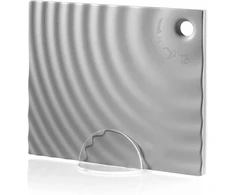 Guzzini ripples 2 pjaustymo lentų rinkinys su stovu - įvairios spalvos, 6.4 x 4.5 x h11.2 cm - 12370052
