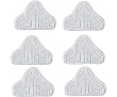 H2O MOP X5 Balti garų šluostės antgaliai 6 vnt. For H2o X5