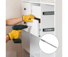 Haisheng Torx antgalių rinkinys, ypač ilgas magnetinis atsuktuvas 100 mm Torx su skylute, šešiabriaunis kotas, elektrinis atsuktuvas T6-t40 S2 plieno žvaigždės galvutė, 11 dalių