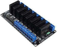 Haljia 5v 8 kanalų puslaidininkinė relė žemo lygio trigerio modulio plokštė, skirta Arduino Arm Dsp Pic su varžiniu saugikliu