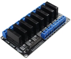 Haljia 5v 8 kanalų puslaidininkinė relė žemo lygio trigerio modulio plokštė, skirta Arduino Arm Dsp Pic su varžiniu saugikliu