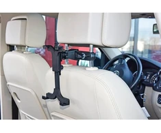 Hama 00108369 automobilinis pasyvus laikiklis juodas - laikikliai (planšetiniams kompiuteriams/umpc, automobiliui, pasyvus laikiklis, juodas, plastikas, tvirtinimas prie automobilio galvos atramos)