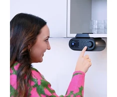 Hama Dir400 skaitmeninis radijas dab+/interneto radijas/bluetooth® rx/programėlė, juodas