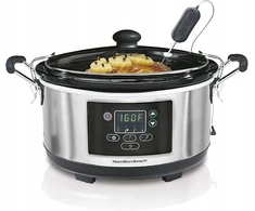 Hamilton Beach Professional programuojamas lėtaeigis puodas 4,7 l