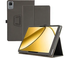 Haofun dėklas, suderinamas su Blackview Tab 60 Wifi/tab 60 Pro, itin plonas Pu, plonas ir lengvas atverčiamas dėklas, sulankstomas, galinio dangtelio atverčiamas stovas, plonas apsauginis dėklas su dirželiu, juodas