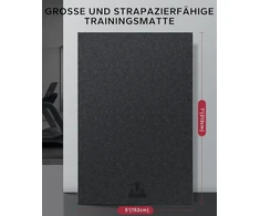 Hapbear jogos kilimėlis xxl itin didelis platus sportinis kilimėlis treniruoklių kilimėlis neslystantis 213 cm x 152 cm / 305 cm x 183 cm / 366 cm x 183 cm x 8 mm storio, didelio tankio itin patvarus pvc, gimnastikos kilimėlis, tinkamas avėti su batais