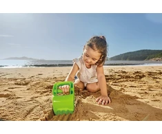 Hape rankinis kasimo įrankis paplūdimio žaislas smėlio žaislas, žalias
