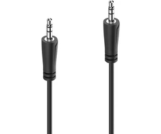 Harma Hama 3.5mm Stereo Garso Kabelis, 1.5m, Juodas