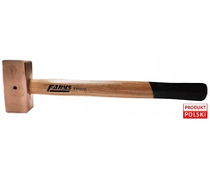 Harris Varinis kvadratinis plaktukas 30x30 500 gr Farys Fr9111 (30f)