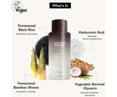 Haruharu Wonder Juodas Rice Hyaluronic tonikas jautriai odai 150 ml | Be alkoholio, be kvapiklių | Veganiškas, be žiaurumo, Eec Žalias