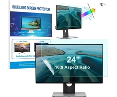 Haruyo 24 colių kompiuterio monitoriaus ekrano apsauga, filtras nuo mėlynos šviesos, matinis ekrano apsaugos nuo atspindžių skirtas kompiuterio monitoriui (24 colių 16:9 531 x 299 mm)