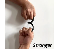 Hasware plūduriuojantis namo numerio ženklas, 12 cm, modernūs durų numeriai, ženklai, lentelė, gatvė, namų adresas, numeriai (patobulinta juoda, 0)