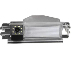 Hd 720p atbulinės eigos kamera, atspari vandeniui, naktinio matymo galinio vaizdo kamera, parkavimo pagalbos atbulinės eigos kamera, skirta renault logan renault sandero dacia sander stepway renault pulse 2013-2014