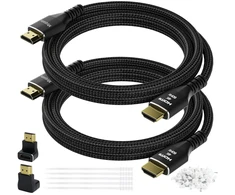 Hdmi 2.0 Kabelis 4k Ultra Hd 5m, 2 vnt., pintas, paauksuotas