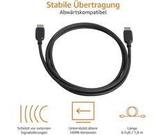 Hdmi 2.1 Kabelis 48gbps 8k@60hz 4k@120hz 1.8m