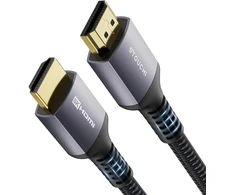 Hdmi 2.1 kabelis 8k 48gbps 2.5m, 8k@60hz, 4k@144hz, Hdr, Earc