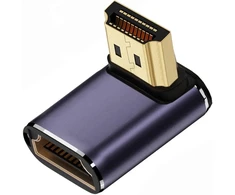 Hdmi 2.1 Kampinis Adapteris 90° Žemyn 8k 60hz Uhd