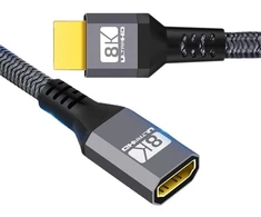 Hdmi 2.1 prailginimo laidas 8k 60hz 4k 120hz 48gbps 1.5m