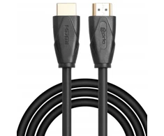 Hdmi-a į hdmi-a kabelis 4k ethernet 2,0 m juodas