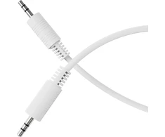 Hdsupply audio kabelis 3.5 mm jack į 3.5 mm jack 1.00 m baltas
