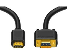 Hdsupply x Hc110 015 hdmi į vga kabelis 1.5 m paauksuotas 1080p juodas