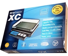 Headnmore® rinkinys - Proscale® Xc501 skaitmeninės kišeninės svarstyklės (500 x 0,01 g) + Headnmore® raktų pakabukas