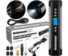 Heckermann elektrinis dviračio siurblys belaidis kompresorius 2000 mah