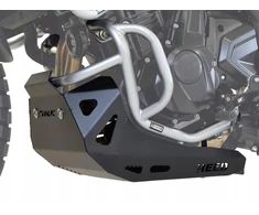 Heed apsauginiai lankai Benelli Trk 702/702x - apatiniai sidabriniai + aliuminio apsauga juoda