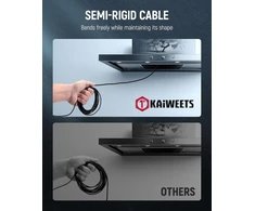 Hengrongshen endoskopinė kamera su apšvietimu mobiliajam telefonui, 1920p hd endoskopinė kamera su 8 reguliuojamais led, 5 m pusiau standi gyvatės kamera, ip67 inspekcinė kamera, kanalo kamera, skirta ios ir android