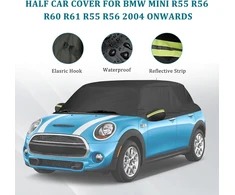 Henyeer Automobilio uždangalas, pusiau vandeniui atsparus automobilio uždangalas, skirtas Mini nuo 2004 m., 600d išorinis automobilio uždangalas, apsauga nuo Uv spindulių, lietaus ir dulkių