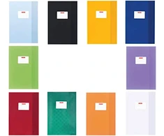 Herlitz 5204003 knygų viršeliai, polipropilenas, rafijos struktūra, 100 µm
