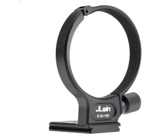 Objektyvas Hersmay 86 mm metalinis trikojo žiedo laikiklis, skirtas Samyang 35–150 mm F2–2.8 objektyvui, apačioje su 1/4" ir 3/8" sriegio varžto tvirtinimo „dovetail Groove“ greito atleidimo plokštele