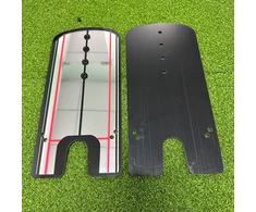 Hh-golf golfo kamuoliuko padėties veidrodis, nešiojamas treniruoklis, skirtas tobulinti padėtį smūgiui, 14.5 cm x 31 cm