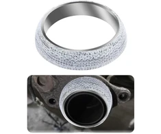 Hiahxc 1 x automobilio išmetimo sandariklis, universalus išmetimo sandariklis, išmetimo sandarikliai, universalus automobilio flanšas, riebokšlis, sandarinimo žiedas, grafito sandariklis (48 mm)