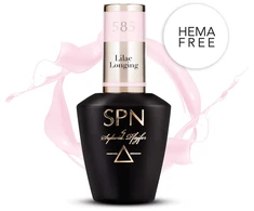 Hibridinis nagų lakas šviesiai rožinis 585 Lilac Longing 8 ml Spn Nails