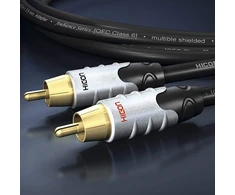 Hicon Ambience Hia-c2c2-0150 Rca kabelis, trigubai ekranuotas, 1,5 m Rca Phono 150 cm