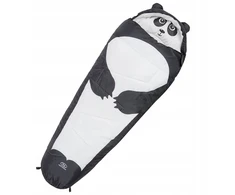 Highlander Outdoor Creature Kids Panda 300 miegmaišis - Juodas