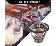 Hihaha automobilio termostatas toyota corolla 1.8l 2000-2019 / vidiniai variklio aušinimo termostatai / tvirtas metalas / 1 vnt. sidabro spalvos