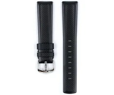 Hirsch vyriškas caoutchouc laikrodžio dirželis, modelis Accent, 20 mm