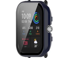 Hiseus dėklas, suderinamas su Amazfit Gts 4 Mini, kietas Pc dėklas, grūdinto stiklo ekrano apsauga, išmaniojo laikrodžio dėklas, pilnai dengiantis apsauginis dėklas, skirtas Gts 4 Mini