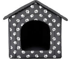 Hobbydog - šuns arba katės būda / namelis / lova, su letenų dizainu, R4 (60x55x60cm)