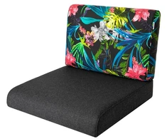 Hobbygarden Lauko pagalvėlė foteliui, suolui, pagaminta iš rotango 60x60x39