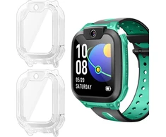 Holilo 2 dėklų rinkinys, skirtas imoo Watch Phone Z1, visapusiškai apsauginis dėklas, pilnai dengiantis apsauginis dėklas, itin plonas, atsparus įbrėžimams, apsauginis dėklas, skaidrus