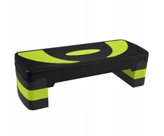 Homcom Aerobikos stepp platforma, reguliuojamas aukštis 10/15/20 cm, žalia
