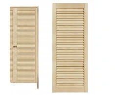 Home Decor Ažūrinės durys iš pušies medienos, dekoratyvinės