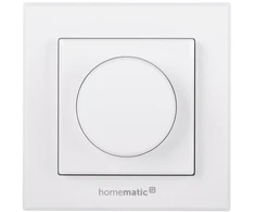 Homematic Ip Išmanaus namo sukamasis jungiklis intuityviam perjungimui ir pritemdymui