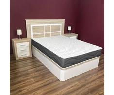Homey - sleep pro reversible memory foam čiužinys (žiemos vasaros pusė) kietas, vidutinio kietumo, storis 20 cm, apsauga nuo dulkių erkučių, hipoalerginis, 90 x 190 cm