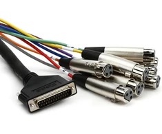 Hosatech Dtf-805 5m Xlr3f į Db25 subalansuotas kabelis
