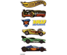Hot Wheels lipdukų rinkinys vaikams