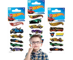 Hot Wheels lipdukų rinkinys vaikams